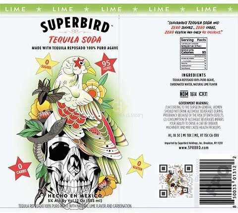 Superbird Lime Tequila Soda