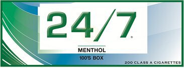 24 7s cigarettes 24/7 Red Kings Box 20 ct., 10 pk 7 Menthol 100 - Skyline