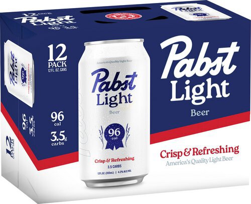 Pabst Blue Ribbon　ライト Pabst Blue Ribbon Light 12OZ - Horizon Warehouse Liquors