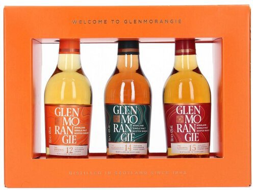 GLENMORANGIE 12,14,15 COMBO GIFT SET 100ML - Sherry's Wine
