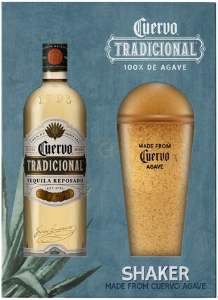 Jose Cuervo® Tradicional® Reposado Tequila with Shaker - Rockville