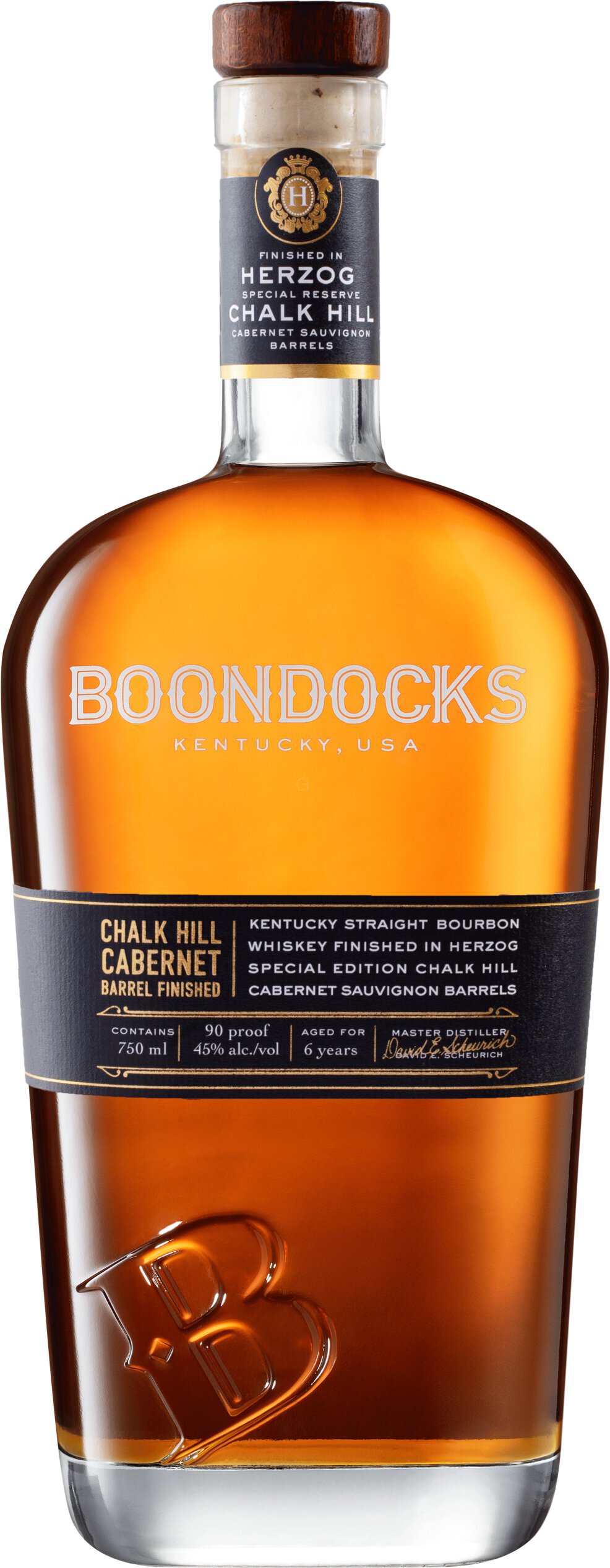Boondocks 6 Year Old Chalk Hill Cabernet Barrel Finished Kentucky